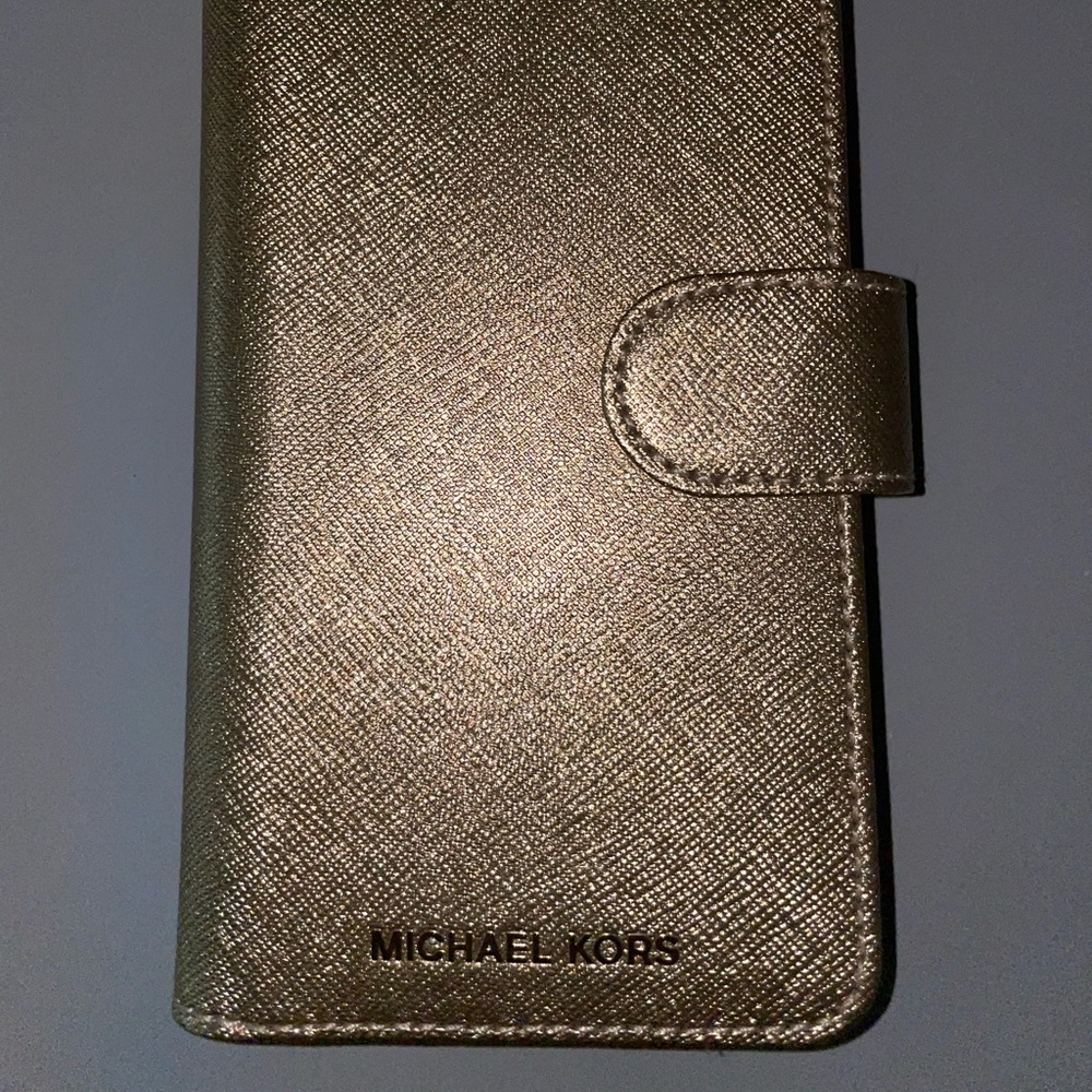 Michael Kors iphone X wallet phone case NWOT